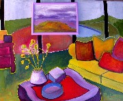 Sofa Art Composite - picture in a picture